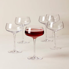 Tuscany Classics Angled Coupes, Set Of 6