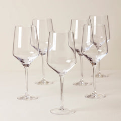 Tuscany Classics Angled Wine Glasses, Set Of 6