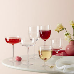 Truth Spiller & Big Sipper, Short Wine Glasses, Set of 2