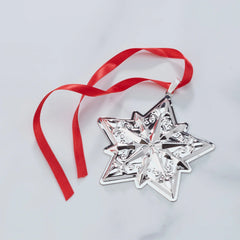 2025 Annual Star Sterling Silver Ornament, 9th Edition