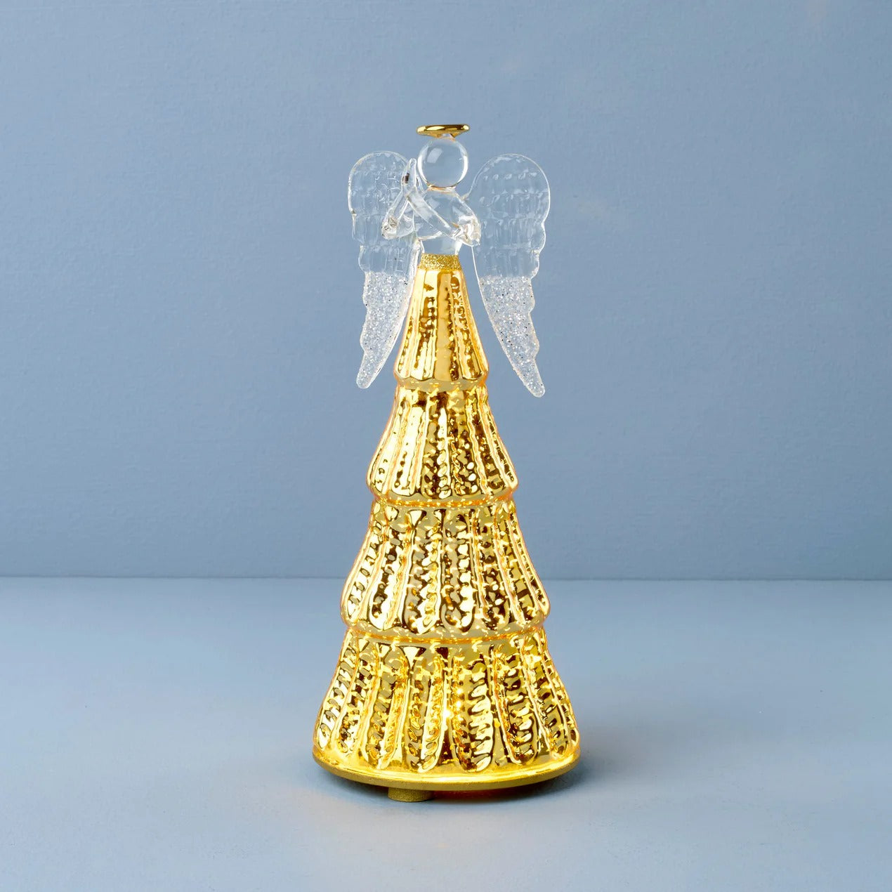 Radiant Light Lit Angel Hymns Figurine