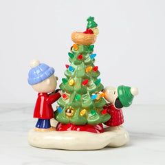 Peanuts Christmas Lit Figurine