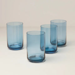 Tuscany Classics Stackable Coolers, Set Of 4, Blue