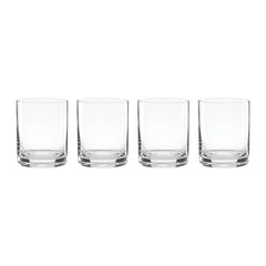 5 O'Clock Double Old Fashion Glasses, Set of 4