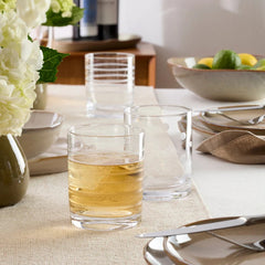 Mingle Double Old Fashion Glasses, Set of 4
