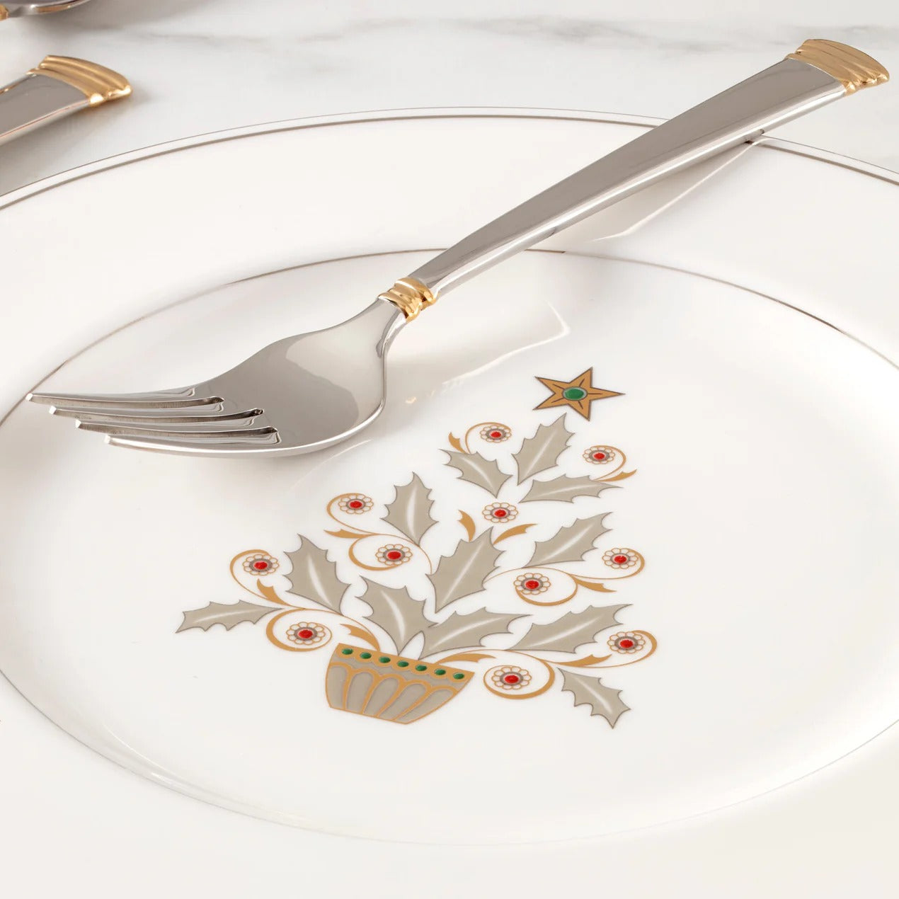 Federal Plat Tree Accent Plates, Set4