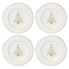 Federal Plat Tree Accent Plates, Set4