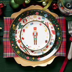Nutcracker Ballet Accent Plates - Set of 4