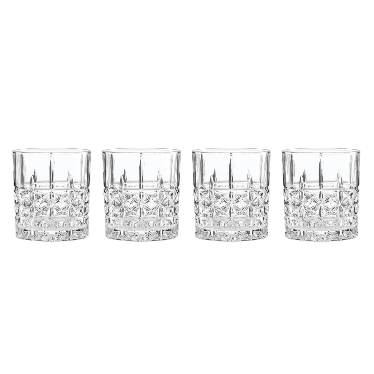 Apollo Double Old Fashion Glasses, Set of 4