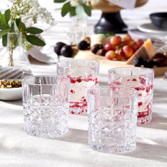 Apollo Double Old Fashion Glasses, Set of 4