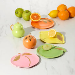 Tutti Fruity Tidbit Plates, Set of 4