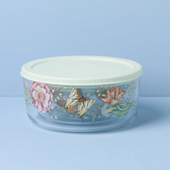 Butterfly Meadow Glass Food Storage Containers With Lids, Se