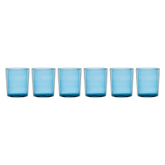 Bunny Hop Stackable Blue Tall Glasses, Set of 6