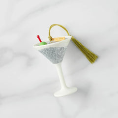 Be Jolly Martini Ornament