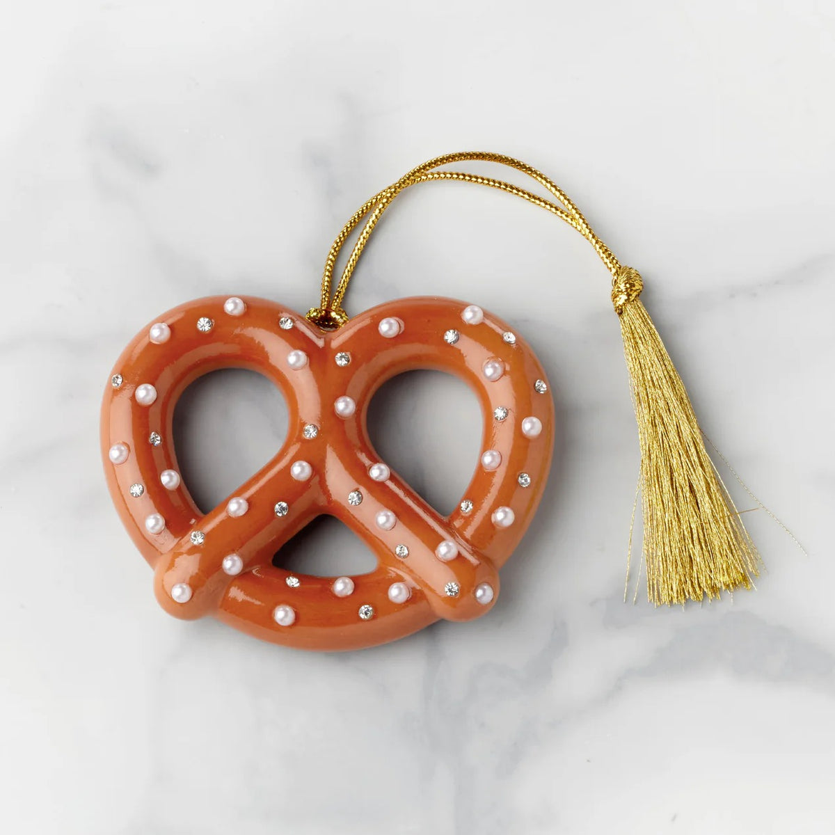 Be Jolly Pretzel Ornament
