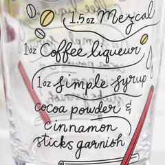 Make Merry Double Old Fashioned Glasses, Set of 4