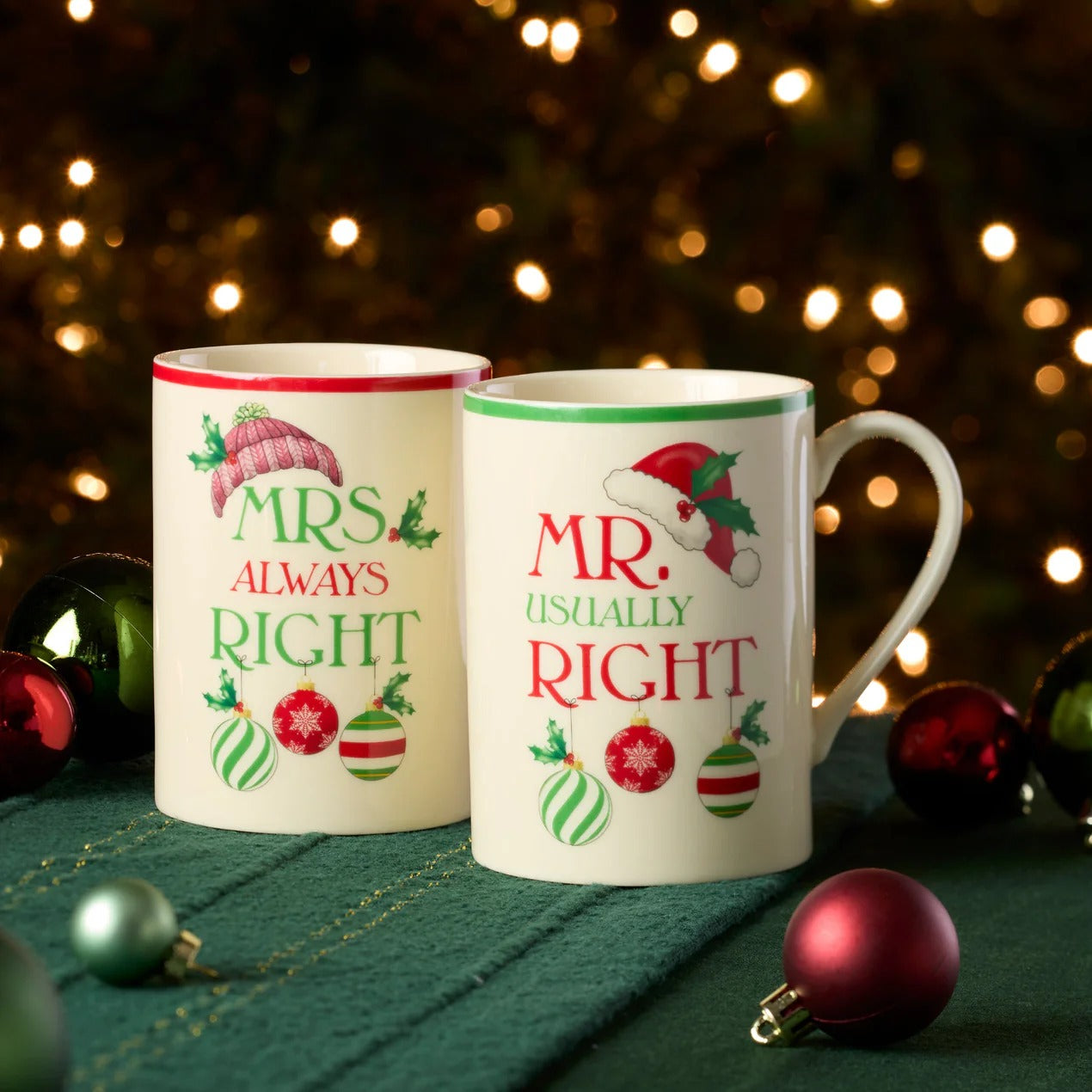 Mr & Mrs Mug Set/2