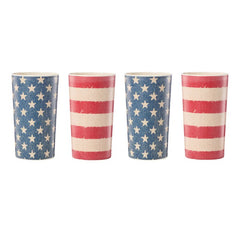Vintage Americana Tumblers - Set of 4