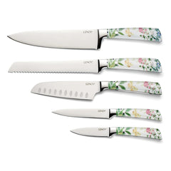 Butterfly Meadow Herbs 6-Piece Cutlery Block Set