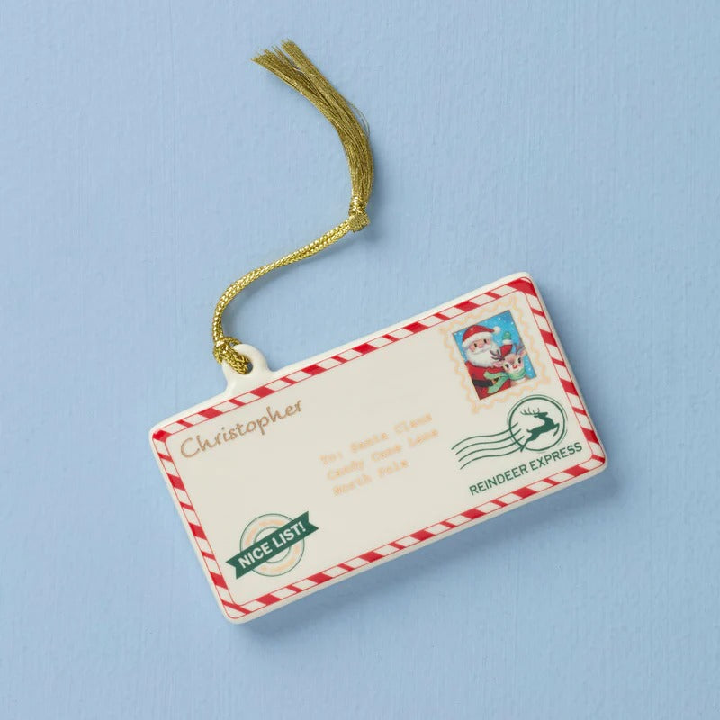 Letters to Santa Ornament