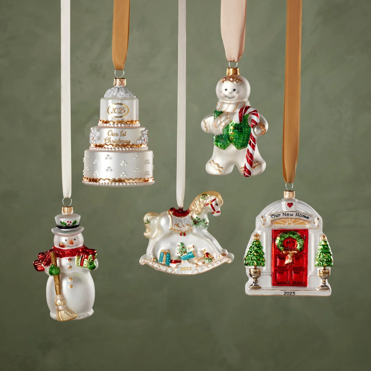 2025 Blown Glass Our 1St Christmas Orn