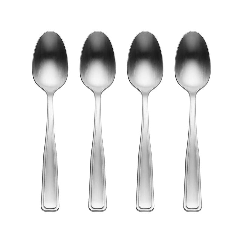 Reid Satin Teaspoons, Set of 4