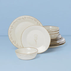 Homespun 16-Piece Dinnerware Set