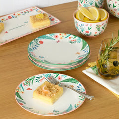 First Blooms Accent Plates, Set of 4