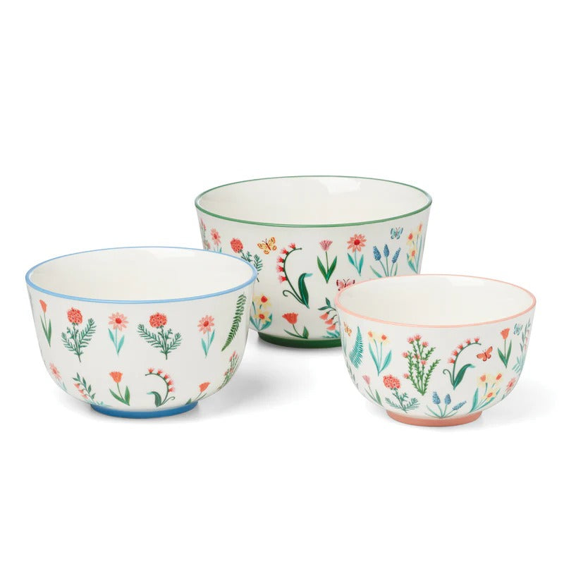 First Blooms 3-Piece Nesting Bowl Set