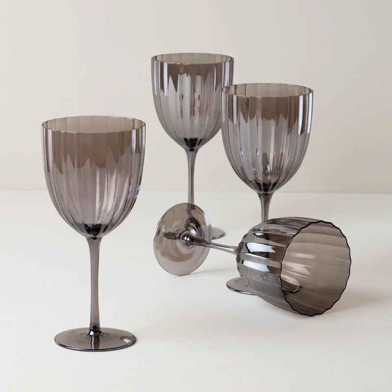 Curva Luxe All-Purpose Wine Glasses, Set of 4