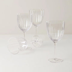 Curva All- Purpose Wine Glasses, Set of 4