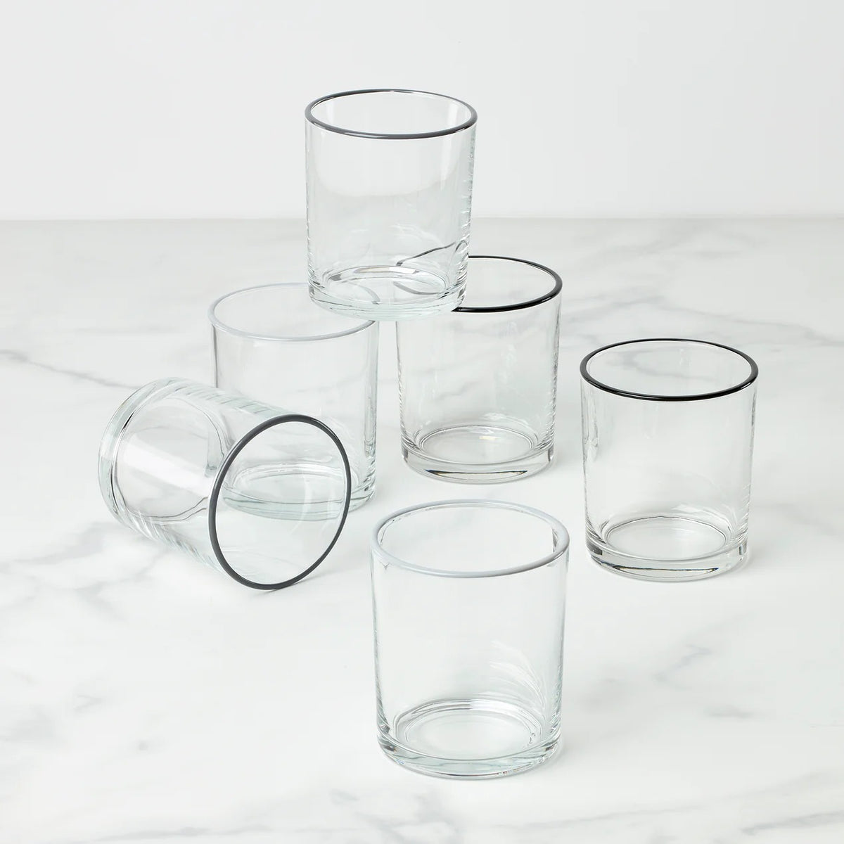 24 Seven Pumice 6-Piece Medium Tumbler Set
