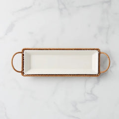 Willow & White, Hors D'Oeuvres Tray with Server
