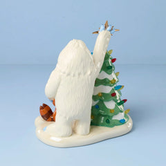 Rudolph and Bumble Lit Figurine