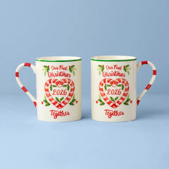 Holiday Our First Christmas Together 2-Piece Mug Set