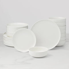 24 Seven White 24-Piece Dinnerware Set