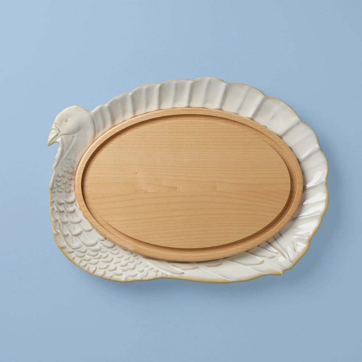 Harvest Turkey Platter and Carving Board Set - LAST IN STOCK!