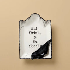 Vintage Halloween Chip & Dip 2 Piece Set