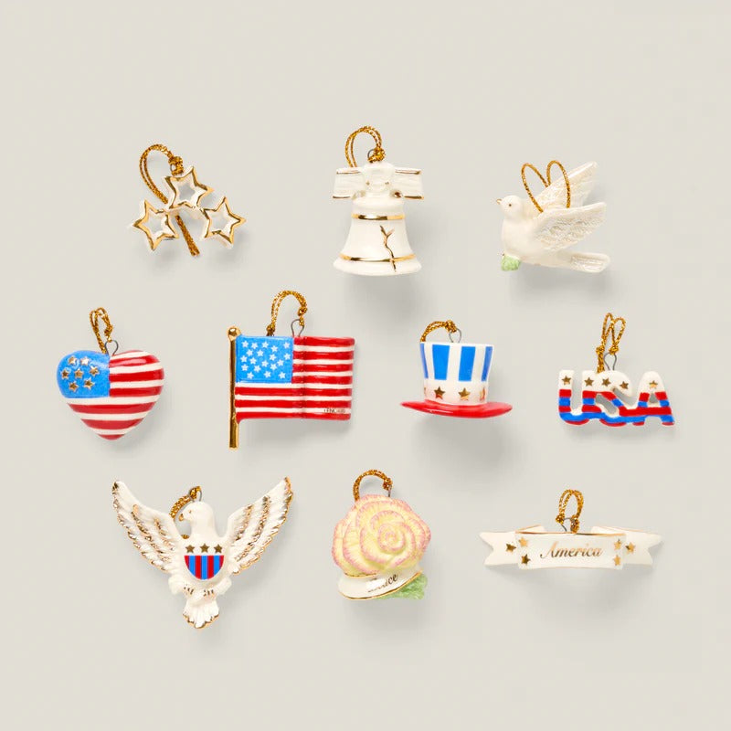 Tree of Independence 10-Piece Mini Ornament Set