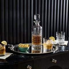 Oval Silverplate Tray With Handles