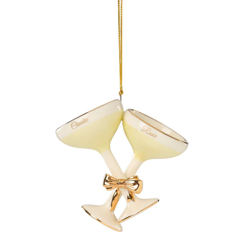Champagne Glasses Ornament