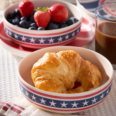 24 Seven Melamine, Aweigh We Go 12-Piece Dinnerware Se