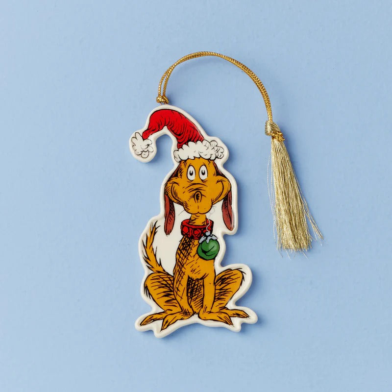 Max the Dog Flat Ornament