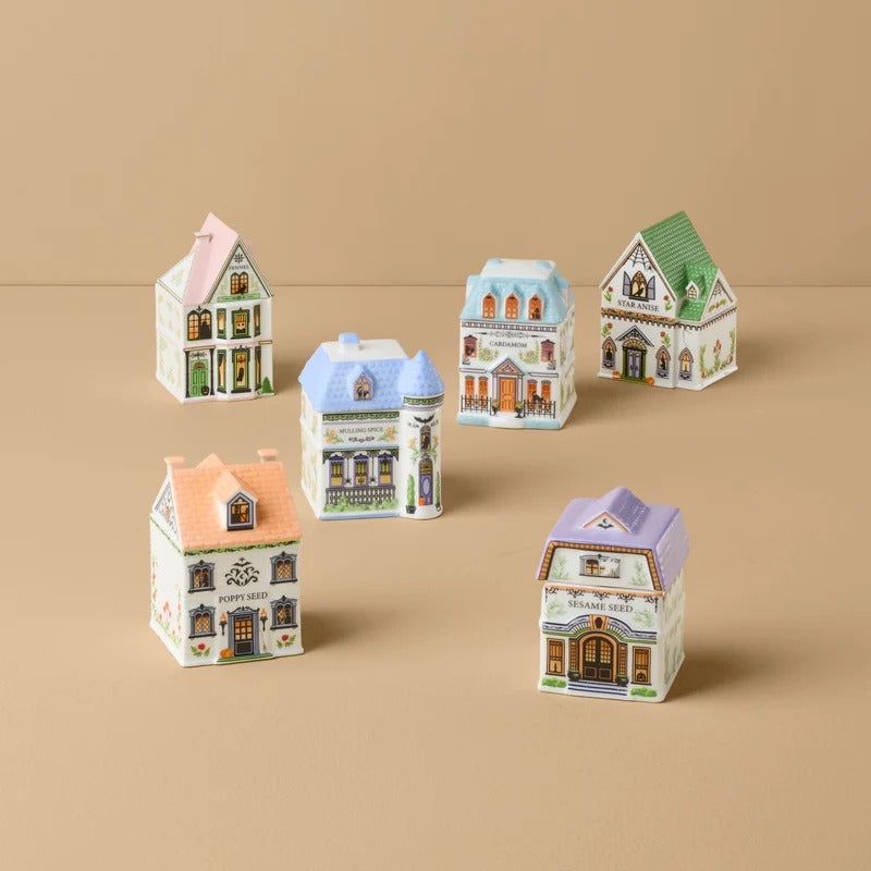 Lenox Spice Village 6-Piece Halloween Set