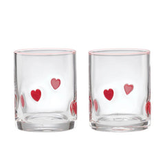 24 Seven Heart Tumbler, Set of 2