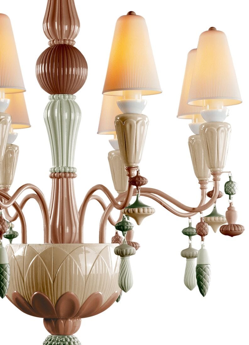 Ivy And Seed 8 Lights Chandelier, Spices (US)