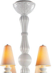 Ivy And Seed 8 Lights Chandelier, White (US)