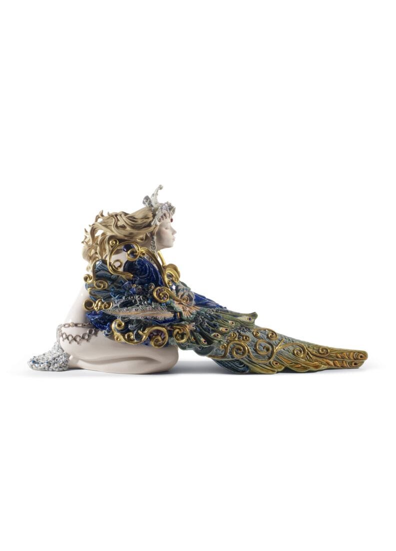 Winged Beauty Woman Sculpture - Limited Edition