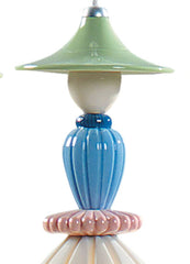 Mademoiselle Round Canopy 3 Lights Sharing Secrets Ceiling Lamp (US)