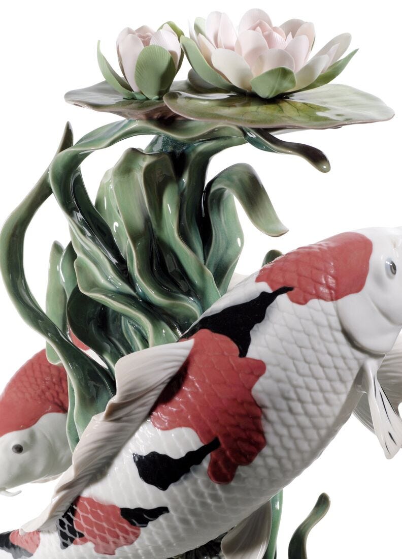 Koi Fish Sculpture - Limited Edition
